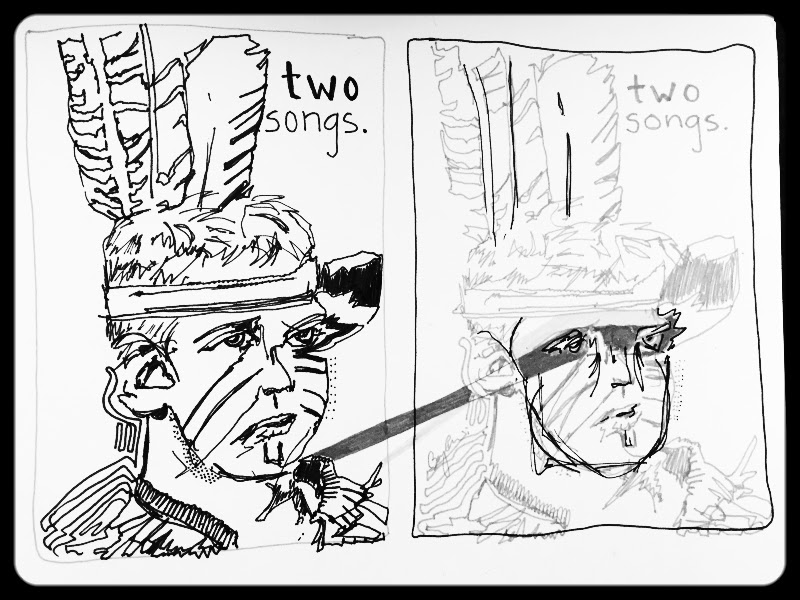 Two Songs newsletter illustration